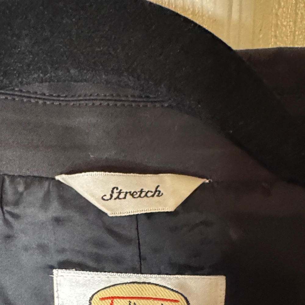 Talbots Black Button-Front Jacket - Picture 7 of 9